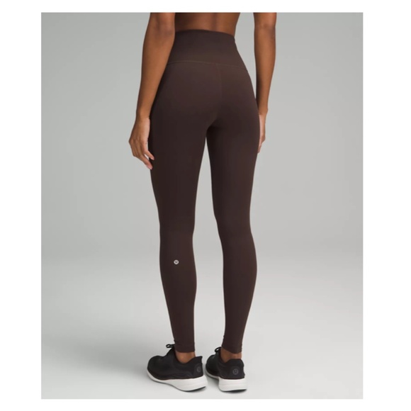 LULULEMON Wunder Train High-Rise Tight 28" Size 2 Espresso - Picture 4 of 14